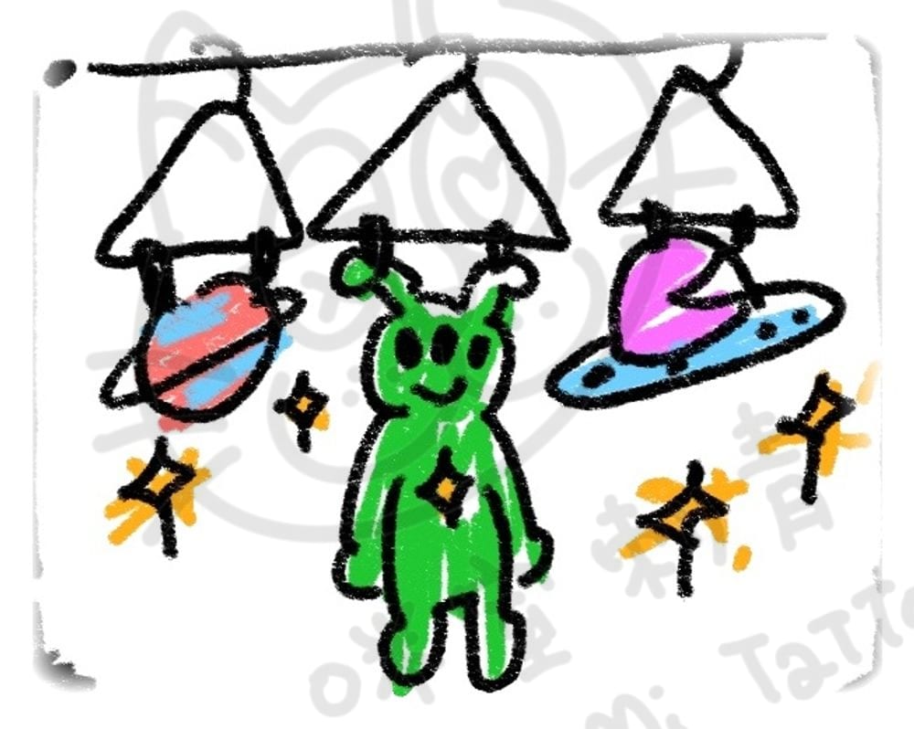 外星系列插畫