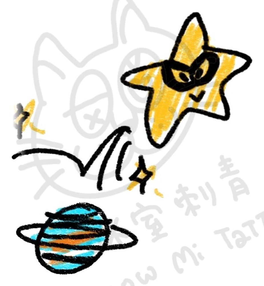 外星系列插畫