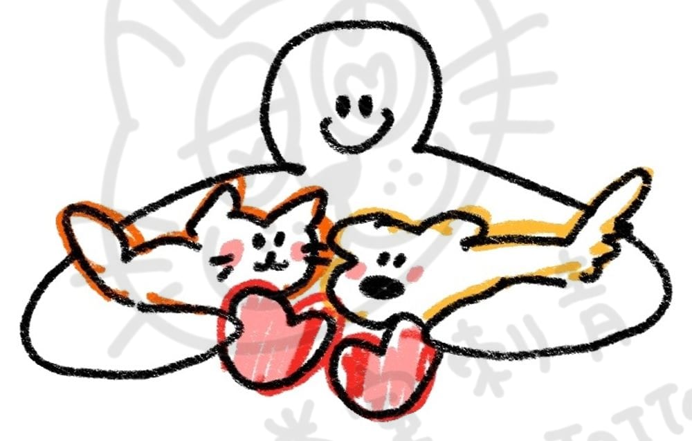 小動物系列插畫