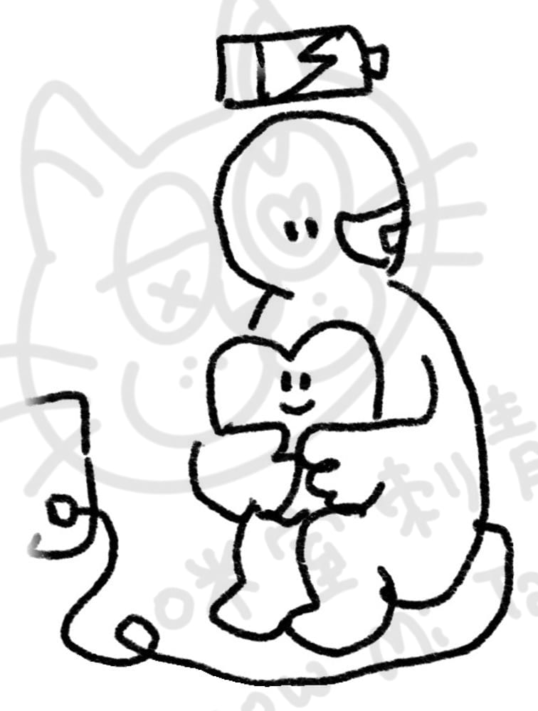 感受心情系列插畫