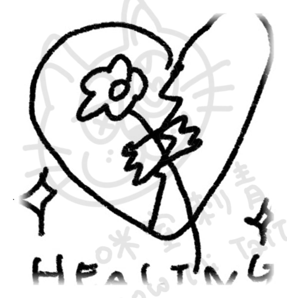 感受心情系列插畫