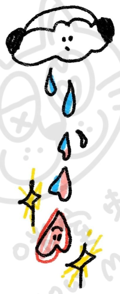 感受心情系列插畫