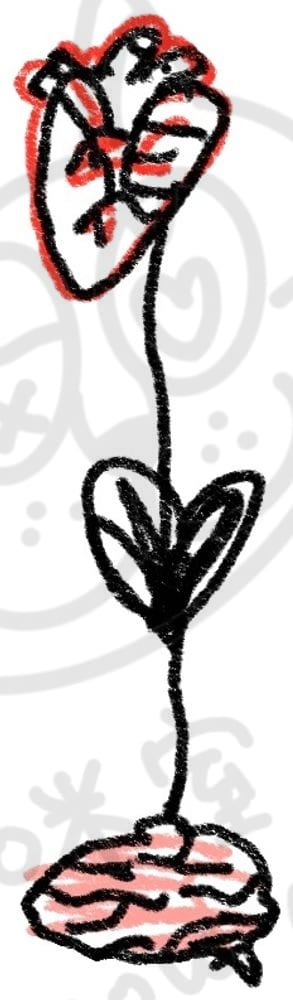 感受心情系列插畫