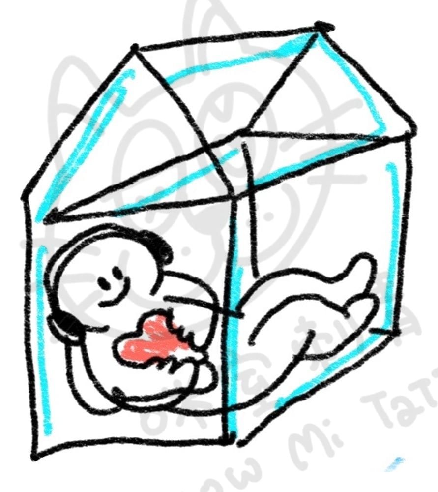 感受心情系列插畫