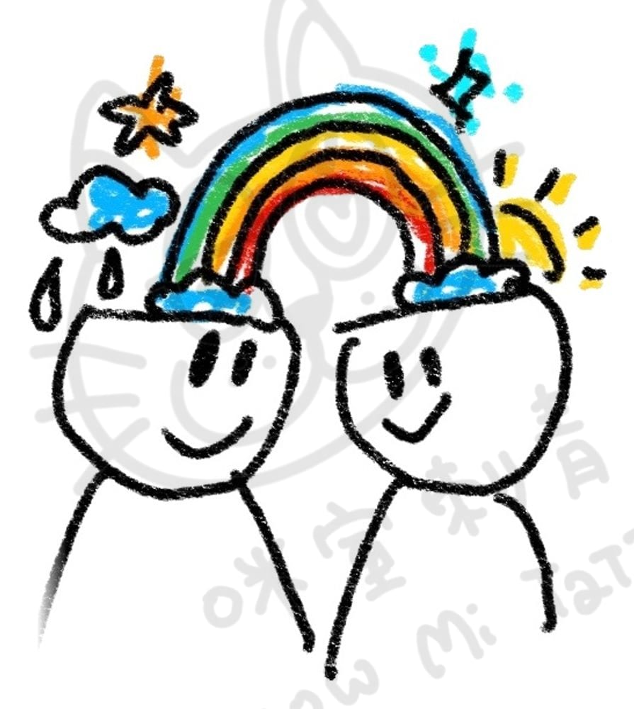 感受心情系列插畫