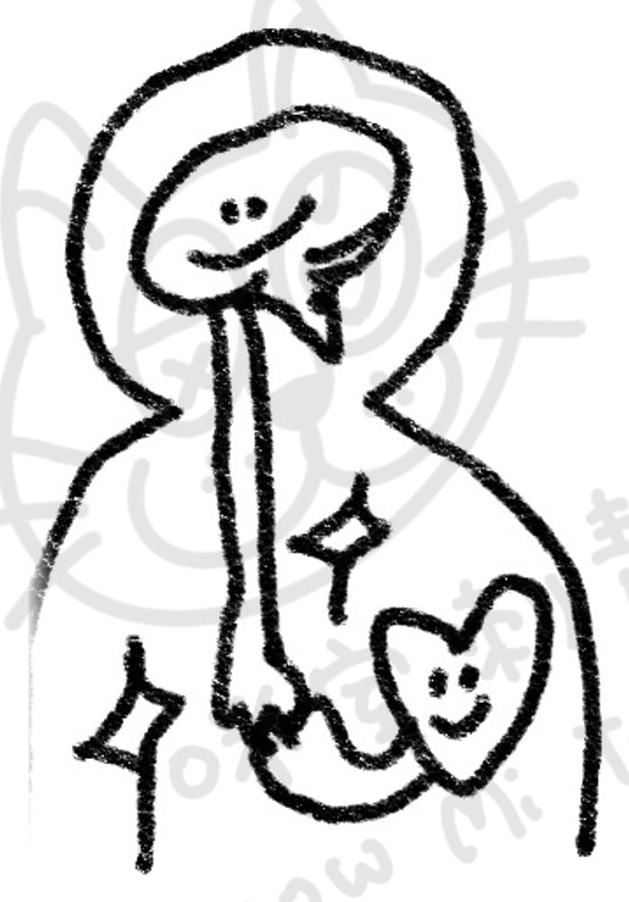 感受心情系列插畫