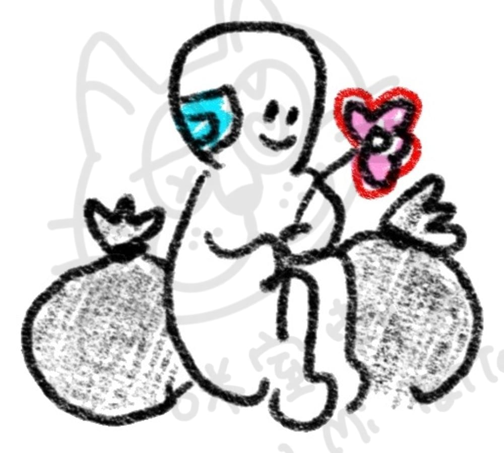 感受心情系列插畫