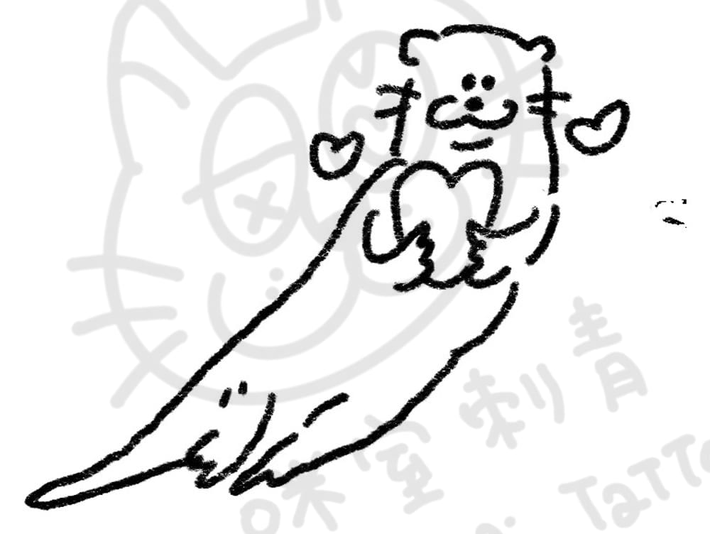 海底動物系列插畫