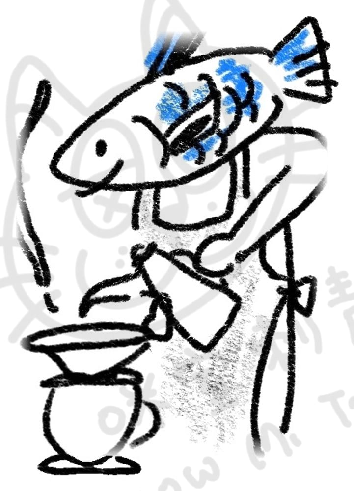 海底動物系列插畫